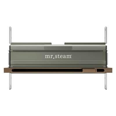 Linear 16 in. W. Steamhead with AromaTherapy Reservoir in Nouveau Bronze