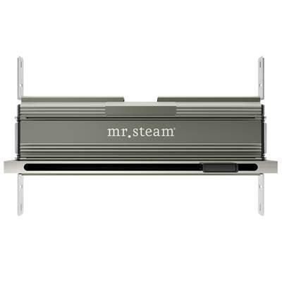 Linear 16 in. W. Steamhead with AromaTherapy Reservoir in Polished Nickel by Mr. Steam