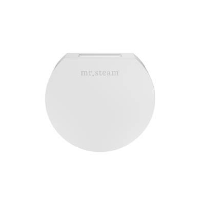 Designer 3 in. Steamhead with AromaTherapy Reservoir in Round White