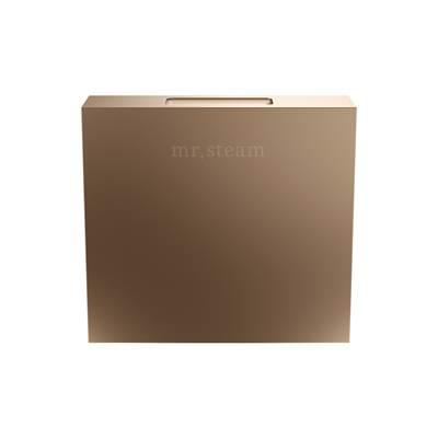 Designer 3 in. Steamhead with AromaTherapy Reservoir in Square Nouveau Bronze