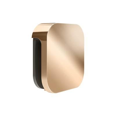 Aroma 3 in. Steamhead with AromaTherapy Reservoir in Polished Gold