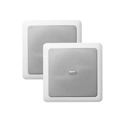 MusicTherapy 7.5 (in.) 120-Watt Bluetooth Wireless Speaker - White by Mr. Steam