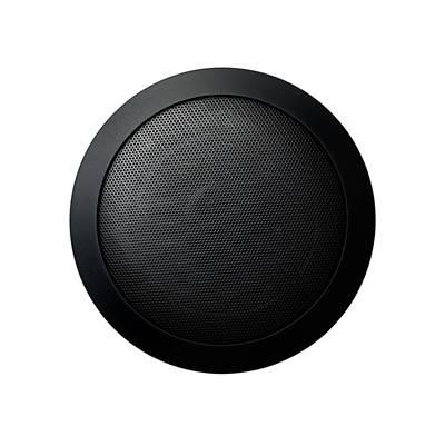 6.5 in. W. MusicTherapy Speaker in Round Black by Mr. Steam