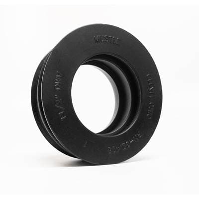 Mustee and Sons Drain Seal, for 1.5'' PCV ABS Iron DWV