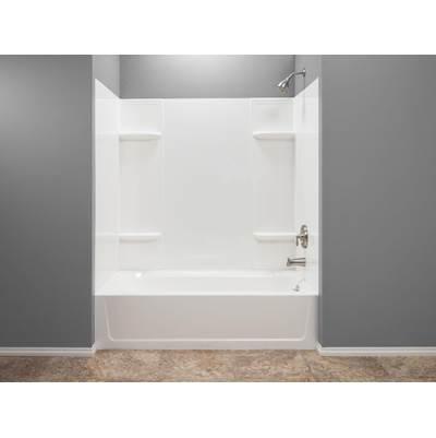 Durawall Bathtub Wall, White by Mustee And Sons