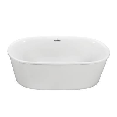 ADEL 3 ACRYLIC CXL FREESTANDING  SOAKER - BISCUIT (66X31) by MTI Baths