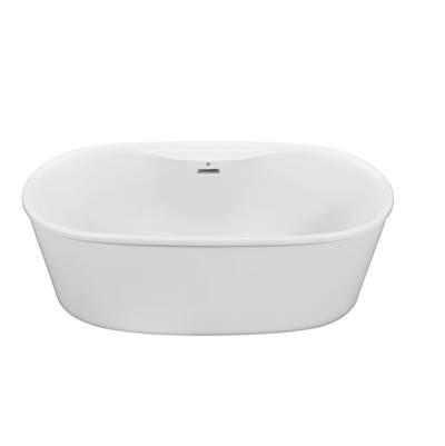 ADEL 4 W/DECK DOLOMATTE FREESTANDINGAIR BATH - WHITE (66X31)
