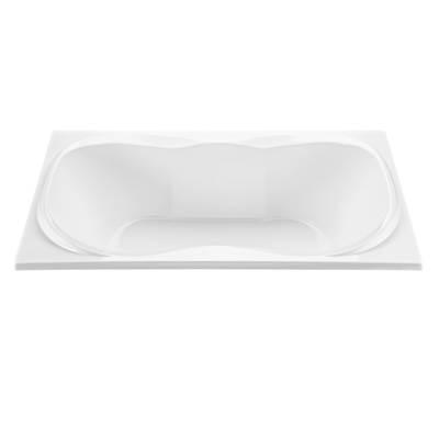 TRANQUILITY 2 ACRYLIC CXL DROP IN AIR BATH/STREAM - BISCUIT (72X42) by MTI Baths