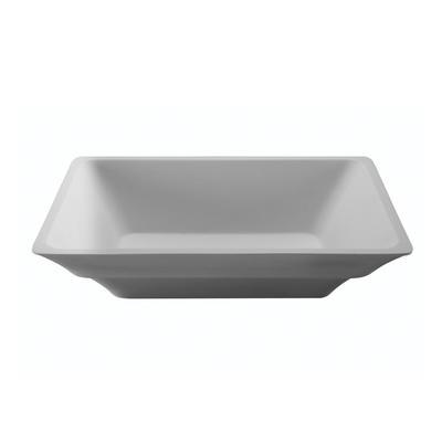 ADDISON SR SCULPTURESTONE SEMI-RECESSED - MATTE BISCUIT (22.375X15.125) by MTI Baths