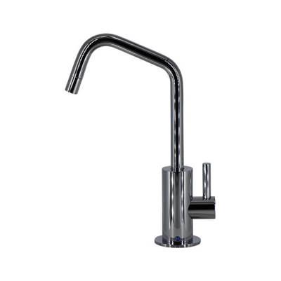 Cold Faucet with Angled Spout, Duet & KNURLED by Mountain Plumbing