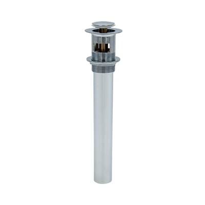 Mountain Plumbing Ez-click Soft Touch Round Lavatory Drain - with Overflow - Cerakote Matte Black by Mountain Plumbing