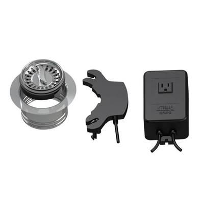 Batch Feed Waste Disposer System 1/4 Parts Only - Venetian Bronze by Mountain Plumbing