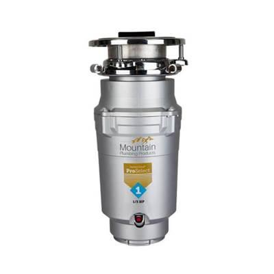 Mountain Plumbing Perfect Grind Proselect 1 Waste Disposer 1/4 Continuous Feed 3-Bolt Mount 1/3 HP by Mountain Plumbing