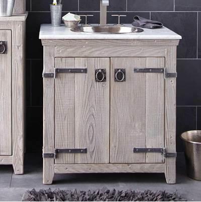30'' Americana Vanity in Driftwood by Native Trails