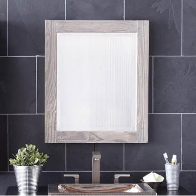 Americana Large Mirror in Driftwood