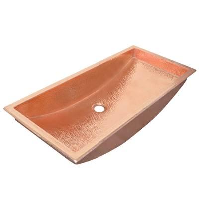 Trough 30 in Polished Copper
