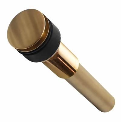 1.5'' Push to Seal Dome Drain in Champagne Bronze PVD by Native Trails