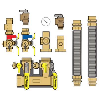 1 1/4 FIP X 1 Hc Cmplt Nbp Kit H-4Fk5-Ch by Nibco