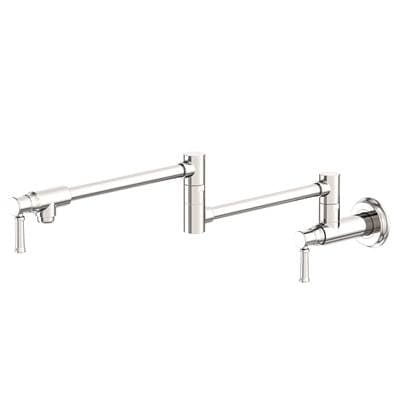Newport Brass Stripling Pot Filler - Wall Mount - Polished Nickel Pvd by Newport Brass