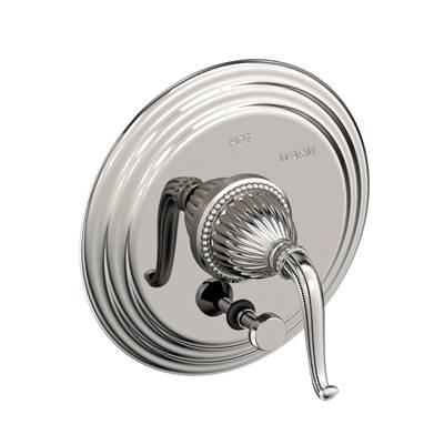 Alexandria Balanced Pressure Tub & Shower Diverter Plate with Handle. Less Showerhead, arm and flange. by Newport Brass