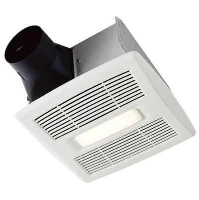 Flex DC Series 50-80-110 Selectable CFM <0.3-0.4-0.9 Sones Ventilation Fan Light Energy Star