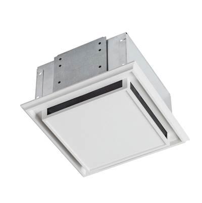Duct-free Ventilation Fan with plastic grille, snap-in mounting and charcoal filter. by Broan Nutone