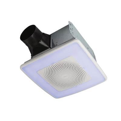 ChromaComfort 110 CFM 1.5 Sones Ventilation Fan Light 24 Color Selectable LED Energy Star