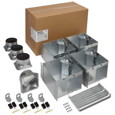 QT DC Series 110-130-150 Selectable CFM Housing Pack, <0.3-0.4-0.7 Sones, ENERGY STAR Certified by Broan Nutone