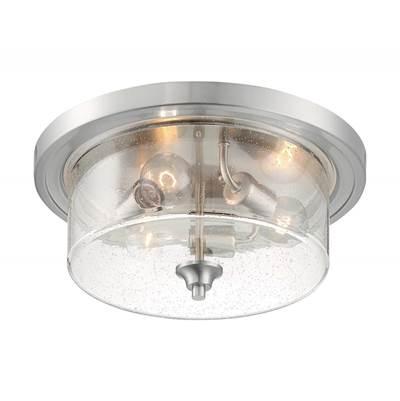 Bransel 3 Light Flush Mount by Nuvo