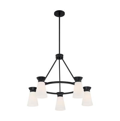 Caleta 5 Light Chandelier by Nuvo