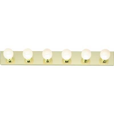 6 Light 36'' Vanity Strip by Nuvo