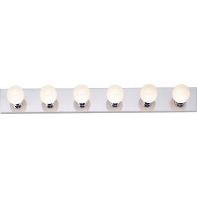 6 Light 36'' Vanity Strip by Nuvo