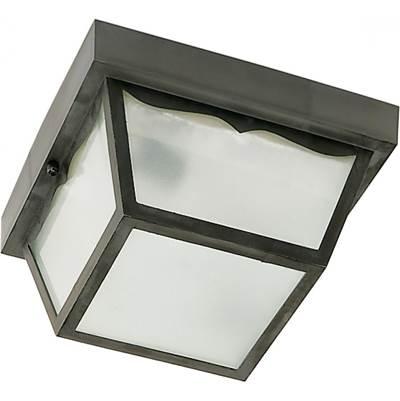 1 Light 8'' Poly Carport Flush by Nuvo