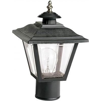 1 Lt Poly Coach Post Lantern by Nuvo