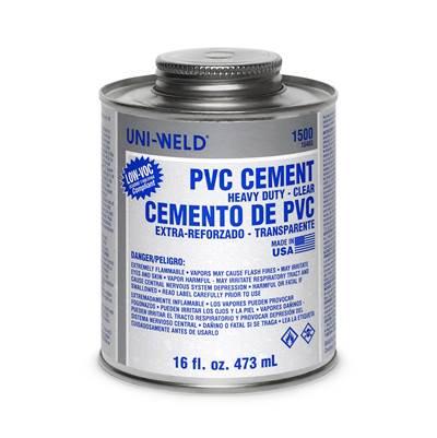 Clear Pvc Heavy Duty Cement Pt by Oatey