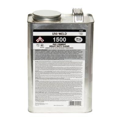 Clear Pvc Heavy Duty Cement Gal