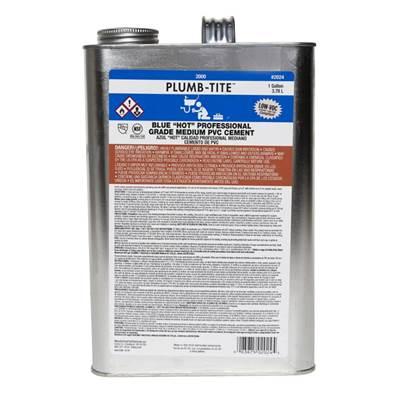Blue Plumb-Tite Pvc Cement Gal by Oatey