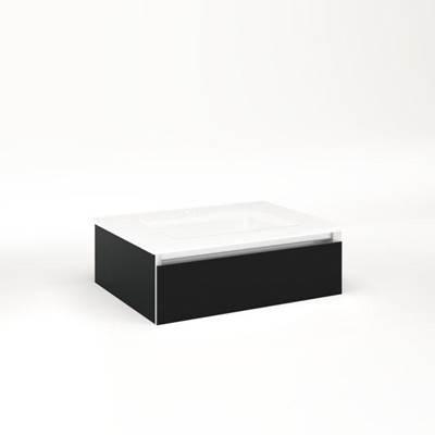 CARTESIAN, 24X7.5X18, MAT BLK, FIX, SNL - Matte Black by Robern