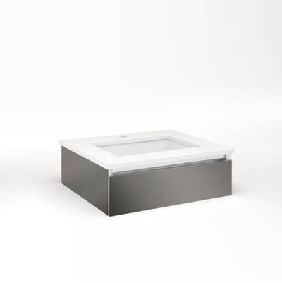 CARTESIAN, 24X7.5X21, TGM, FIX - Tinted Gray Mirror by Robern