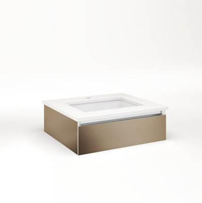 CARTESIAN, 24X7.5X21, SAT BRNZ, FIX, SNL - Satin Bronze