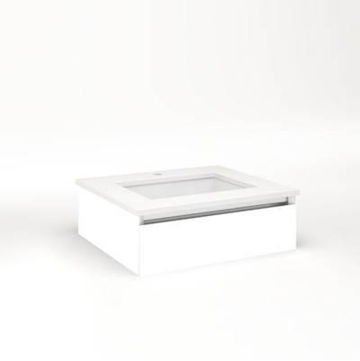 CARTESIAN, 24X7.5X21, WHITE, FIX