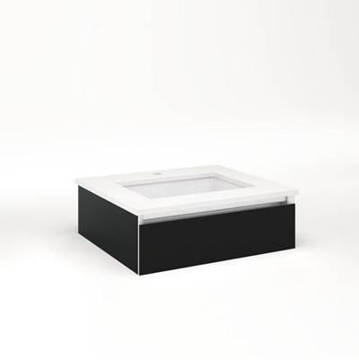 CARTESIAN, 24X7.5X21, MAT BLK, FIX, SNL - Matte Black