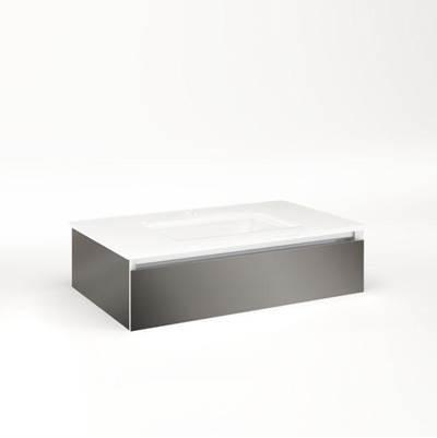 CARTESIAN, 30X7.5X18, TGM, FIX - Tinted Gray Mirror