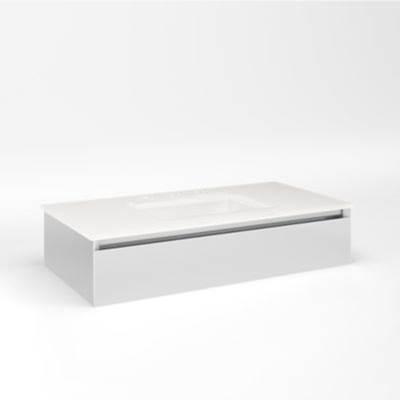 Cartesian, 36X7.5X18,Sat Wht,Tip, Snl by Robern