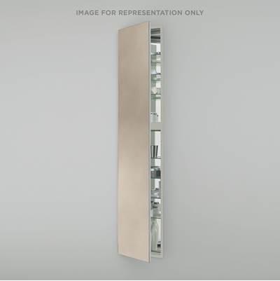 M Series Cabinet, 20'' x 70'' x 8'', Full Length, Satin Bronze, Left Hinge, Non-Electric