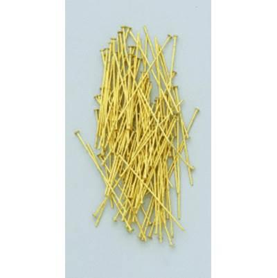 1-1/2'' Brass Finish Pins