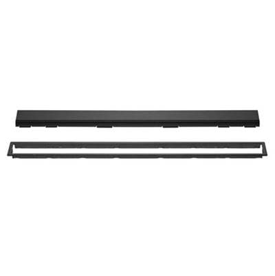 Schluter Kerdi-Line 3/4'' Frame 20'' Solid Grate Mgs - Matte Black | Matte Black