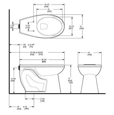 ST2039A CLOSET FIX ASM ADA FM RS UNIVER
