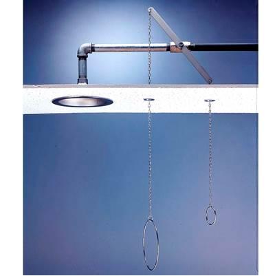Speakman Lifesaver Ceiling Mounted Deluge Shower with Chain & Ring by Speakman