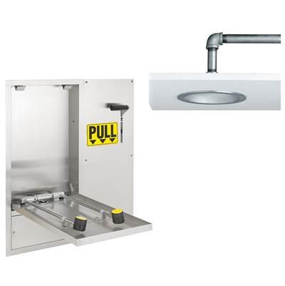 Speakman Wall Mounted Swing Down Laboratory Eye/face wash & Emergency Shower